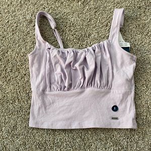 never worn lavender tank top from hollister